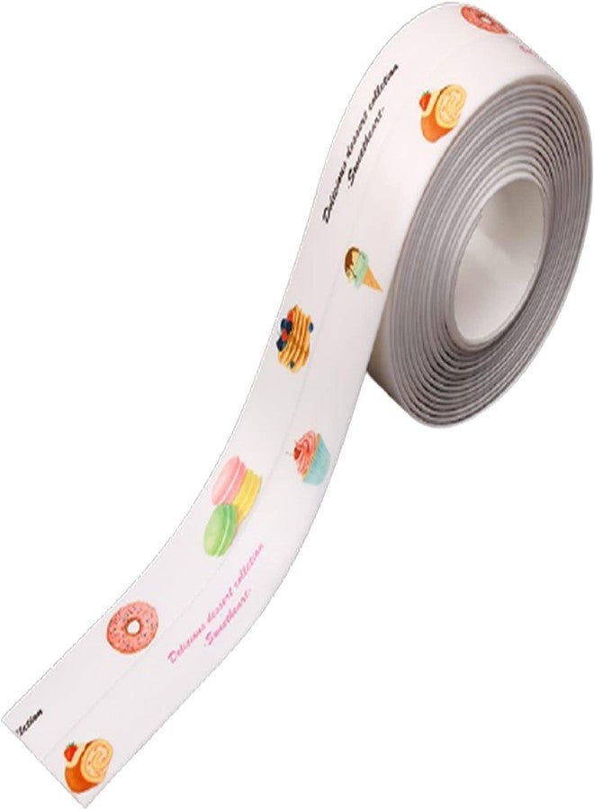 Voxmix Caulk Strip, Self Adhesive Caulk Strip Sealant Tape, Flexible Self Adhesive Tape Waterproof Sealing Tape Sealant Strip, For Kitchen, Bathroom, Toilet, Wall Corner | Multicolor - Image 1